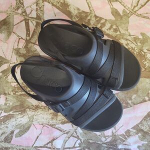Chacos Chillos Sport Sandals Black Kids/Junior Size 5